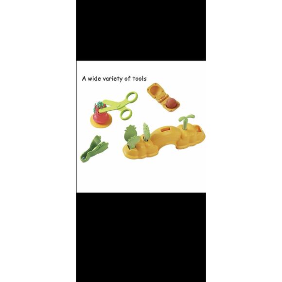 Color Dough Haircut Play Set, Electric Conveyor Light & Sound Battle Toys kids - Picture 4 of 6